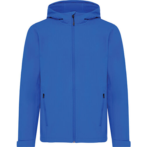 Iqoniq Makalu Herren Softshelljacke Aus Recyceltem Polyester , Königsblau, 91% recyceltes Polyester, 7% recyceltes TPU, 2% Elastan, XXXL, 79,00cm x 3,00cm (Länge x Höhe), Bild 1