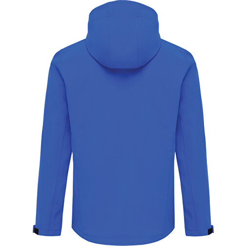 Iqoniq Makalu Herren Softshelljacke Aus Recyceltem Polyester , Königsblau, 91% recyceltes Polyester, 7% recyceltes TPU, 2% Elastan, XL, 75,00cm x 3,00cm (Länge x Höhe), Bild 2