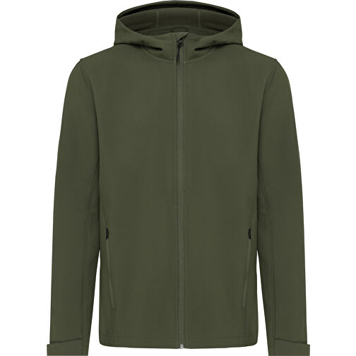 Iqoniq Makalu Herren Softshelljacke Aus Recyceltem Polyester , khaki, 91% recyceltes Polyester, 7% recyceltes TPU, 2% Elastan, XXXL, 79,00cm x 3,00cm (Länge x Höhe), Bild 1