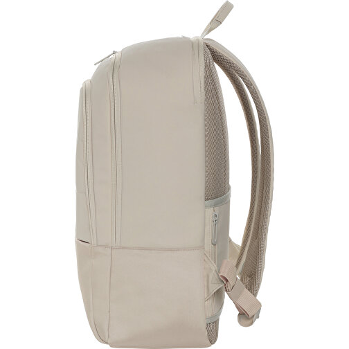 Armond AWARE™ RPET 15.6' Laptop-Rucksack , beige, PET - recycelt, 31,00cm x 44,00cm (Länge x Höhe), Bild 5