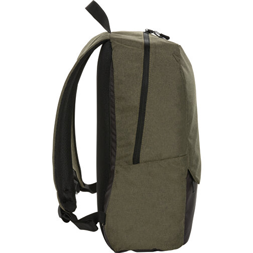 Kazu AWARE™ 15,6' RPET Laptop-Rucksack , grün, PET - recycelt, 28,00cm x 46,80cm (Länge x Höhe), Bild 4