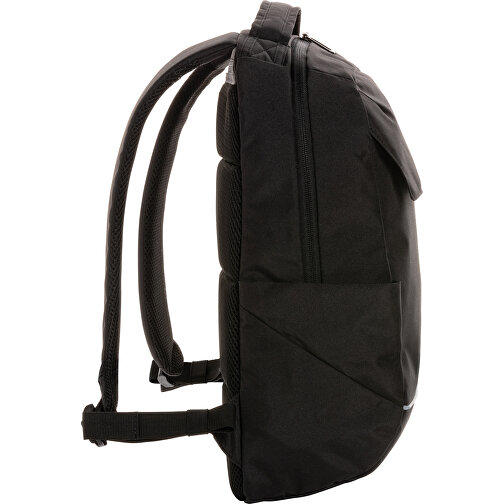 Swiss Peak Brooke AWARE™ 15,6' Laptop-Rucksack Aus RPET , schwarz, PET - recycelt, 30,00cm x 45,00cm (Länge x Höhe), Bild 6