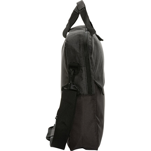 Kazu AWARE™ 15,6' RPET Laptop-Tasche , schwarz, PET - recycelt, 39,50cm x 30,00cm (Länge x Höhe), Bild 4