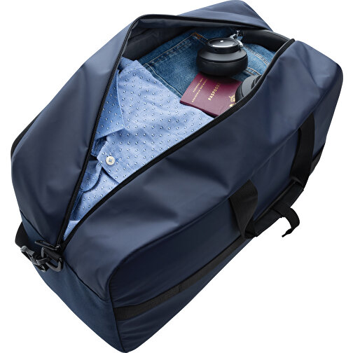 Armond AWARE™ RPET Weekend-Duffel , navy blau, PET - recycelt, 55,00cm x 32,00cm (Länge x Höhe), Bild 5