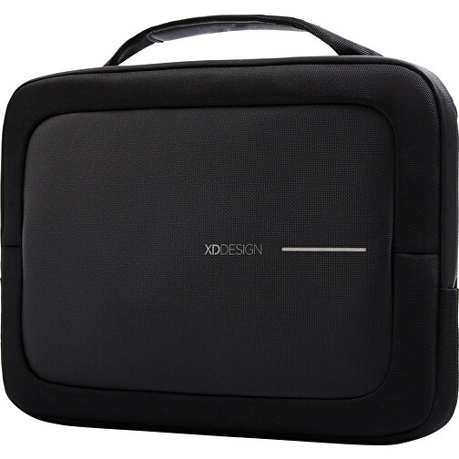 XD Design 14' Laptop Tasche, Schwarz , schwarz, PET - recycelt,PU, 35,00cm x 24,00cm x 2,50cm (Länge x Höhe x Breite), Bild 1