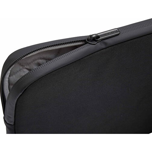 XD Design 16' Laptop Sleeve, Schwarz , schwarz, PET - recycelt, 38,50cm x 27,00cm x 2,50cm (Länge x Höhe x Breite), Bild 10