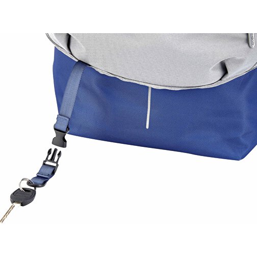 Bobby Soft, Anti-Diebstahl-Rucksack , blau, PET - recycelt, 30,00cm x 45,00cm (Länge x Höhe), Bild 8