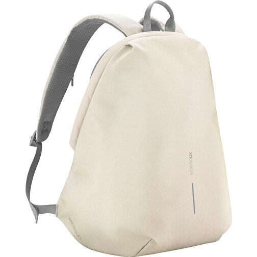 Bobby Soft, Anti-Diebstahl-Rucksack , beige, PET - recycelt, 30,00cm x 45,00cm (Länge x Höhe), Bild 2