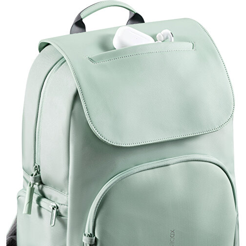 Soft Daypack , grün, PET - recycelt, 32,00cm x 41,50cm (Länge x Höhe), Bild 11