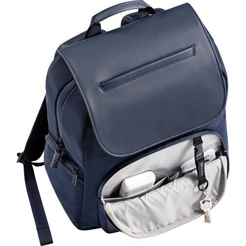 Soft Daypack , navy blau, PET - recycelt, 32,00cm x 41,50cm (Länge x Höhe), Bild 16