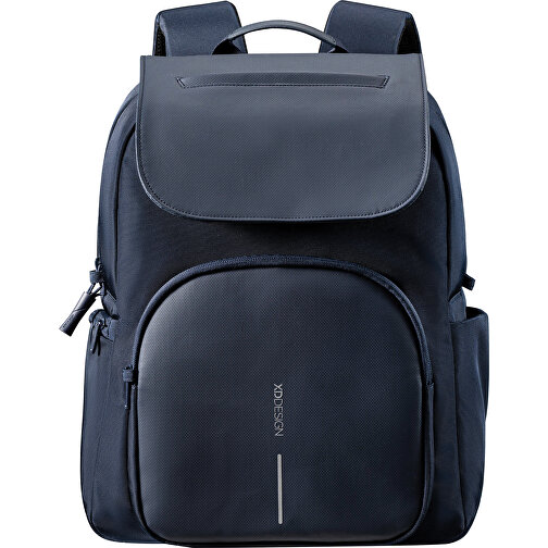 Soft Daypack , navy blau, PET - recycelt, 32,00cm x 41,50cm (Länge x Höhe), Bild 2