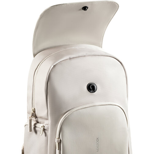 Soft Daypack , beige, PET - recycelt, 32,00cm x 41,50cm (Länge x Höhe), Bild 12