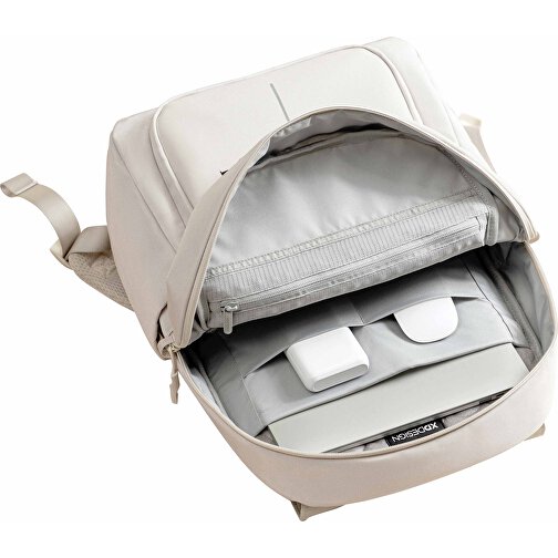 Soft Daypack , beige, PET - recycelt, 32,00cm x 41,50cm (Länge x Höhe), Bild 16