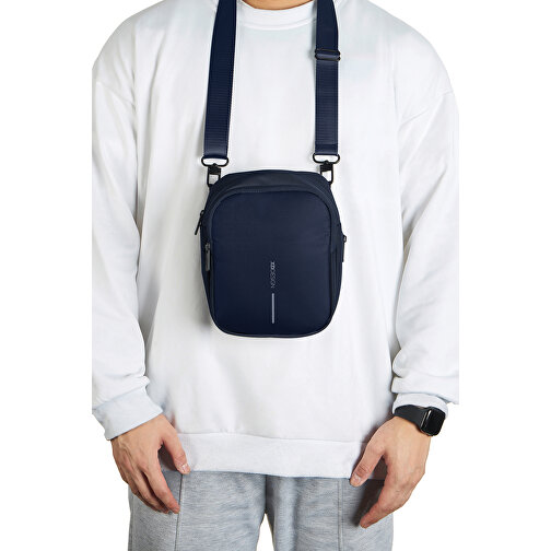 Boxy Sling , navy blau, PET - recycelt, 16,00cm x 21,00cm (Länge x Höhe), Bild 14