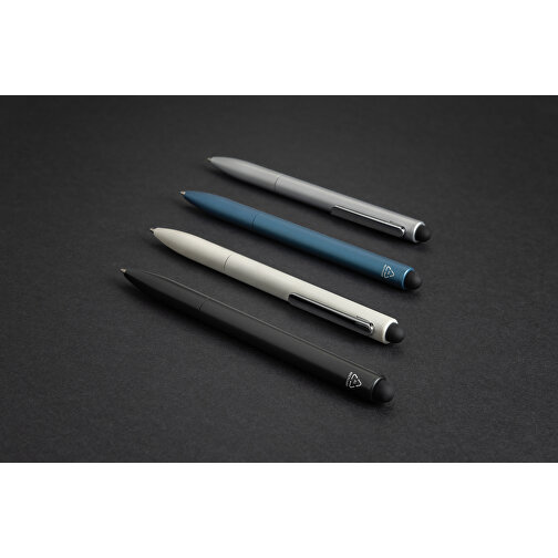 Kymi Stift Mit Stylus Aus RCS Recyceltem Aluminum , Königsblau, Recycelte Aluminiumlegierung, 12,90cm (Höhe), Bild 8