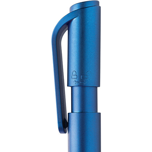 TwistLock Stift Aus GRS-zertifiziert Recyceltem ABS , blau, ABS - recycelt, 14,40cm (Höhe), Bild 6