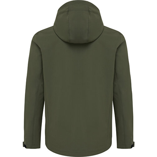 Iqoniq Makalu Herren Softshelljacke Aus Recyceltem Polyester , khaki, 91% recyceltes Polyester, 7% recyceltes TPU, 2% Elastan, S, 69,00cm x 2,50cm (Länge x Höhe), Bild 2