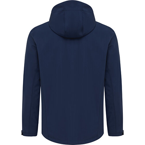 Iqoniq Makalu Herren Softshelljacke Aus Recyceltem Polyester , navy blau, 91% recyceltes Polyester, 7% recyceltes TPU, 2% Elastan, XXXL, 79,00cm x 3,00cm (Länge x Höhe), Bild 2