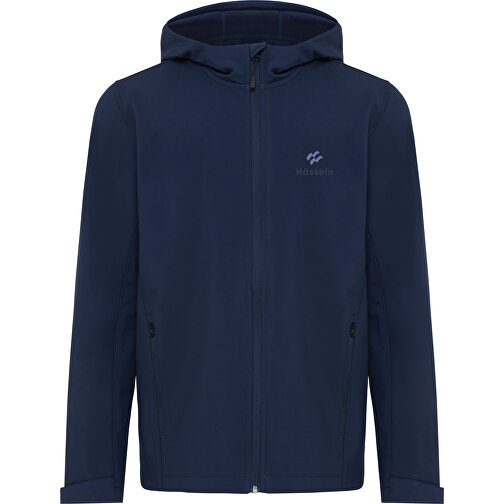 Iqoniq Makalu Herren Softshelljacke Aus Recyceltem Polyester , navy blau, 91% recyceltes Polyester, 7% recyceltes TPU, 2% Elastan, XL, 75,00cm x 3,00cm (Länge x Höhe), Bild 13