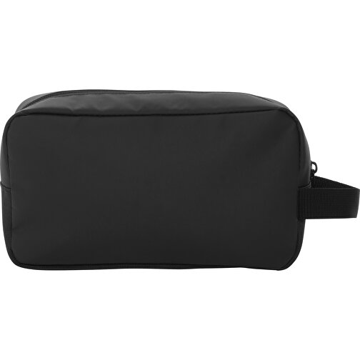 Armond AWARE™ RPET Kosmetiktasche , schwarz, PET - recycelt, 24,00cm x 13,50cm (Länge x Höhe), Bild 3