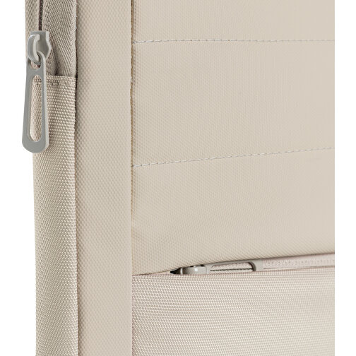 Armond AWARE™ RPET 15.6' Laptop-Sleeve , beige, PET - recycelt, 38,00cm x 26,00cm (Länge x Höhe), Bild 5