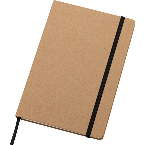 Cuaderno Craftstone A5 de papel reciclado. Papel kraft y piedra, Imagen 2