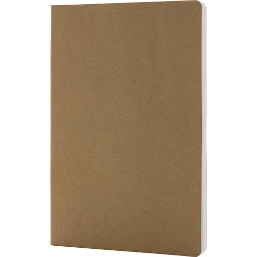 Salton Luxus Kraftpapier Notizbuch A5 , braun, Papier, 21,00cm x 1,00cm (Länge x Höhe), Bild 1