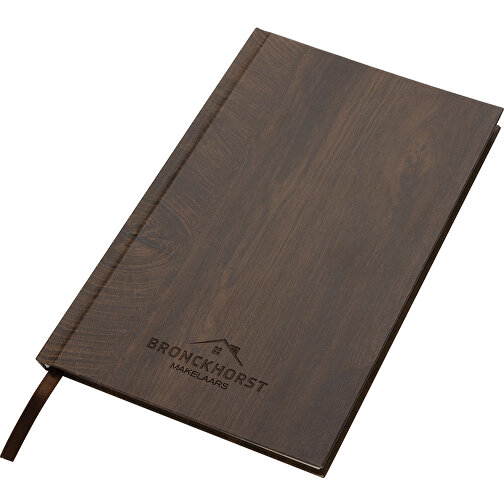 Cuaderno Kavana A5 con estampado de madera, Imagen 5