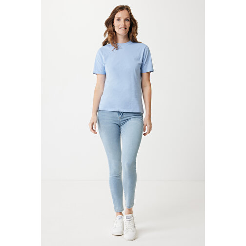 Iqoniq Sierra Lightweight T-Shirt Aus Recycelter Baumwolle , sky blue, 30% recycelte und 70% biologische Baumwolle, XXL, 79,00cm x 1,00cm (Länge x Höhe), Bild 4