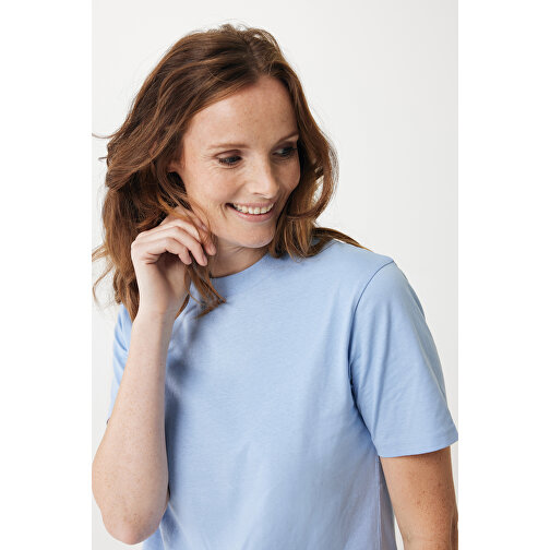 Iqoniq Sierra Lightweight T-Shirt Aus Recycelter Baumwolle , sky blue, 30% recycelte und 70% biologische Baumwolle, S, 69,00cm x 1,00cm (Länge x Höhe), Bild 11