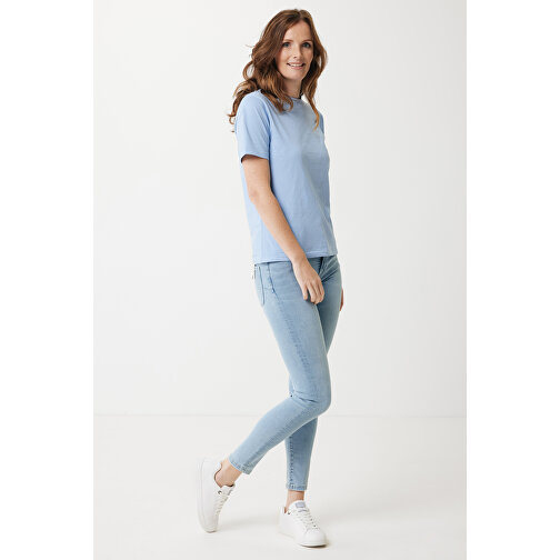 Iqoniq Sierra Lightweight T-Shirt Aus Recycelter Baumwolle , sky blue, 30% recycelte und 70% biologische Baumwolle, S, 69,00cm x 1,00cm (Länge x Höhe), Bild 5