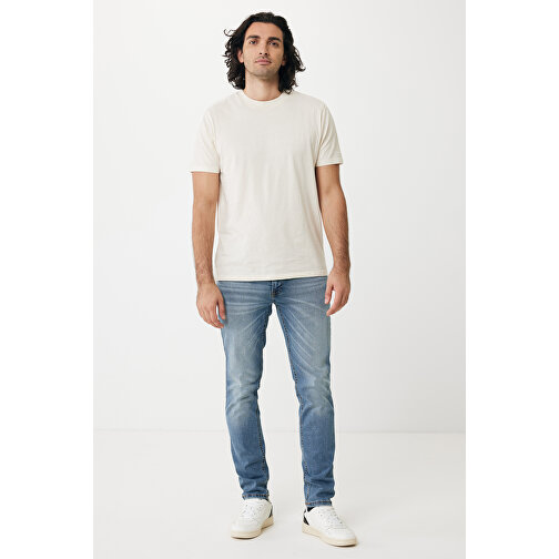 Iqoniq Sierra Lightweight T-Shirt Aus Recycelter Baumwolle , natural raw, 30% recycelte und 70% biologische Baumwolle, XS, 65,00cm x 1,00cm (Länge x Höhe), Bild 6