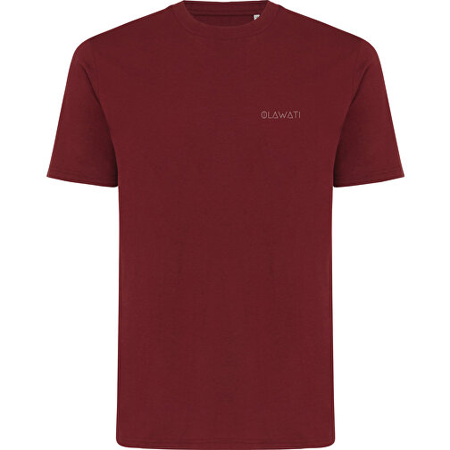 Iqoniq Sierra Lightweight T-Shirt Aus Recycelter Baumwolle , burgunderrot, 30% recycelte und 70% biologische Baumwolle, XXL, 79,00cm x 1,00cm (Länge x Höhe), Bild 3