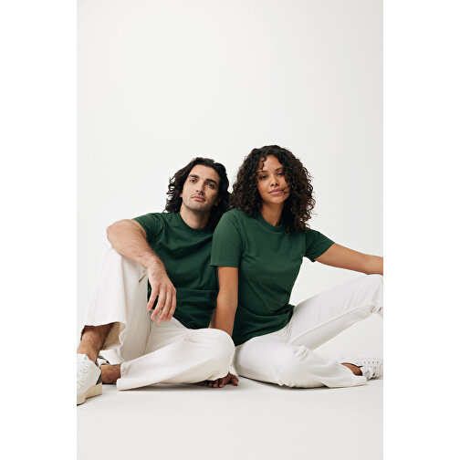 Iqoniq Sierra Lightweight T-Shirt Aus Recycelter Baumwolle , forest green, 30% recycelte und 70% biologische Baumwolle, S, 69,00cm x 1,00cm (Länge x Höhe), Bild 5