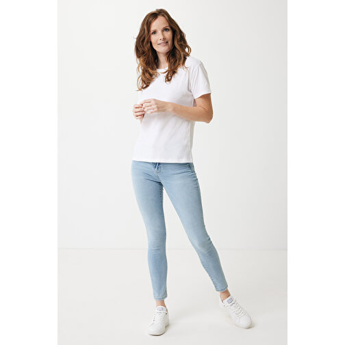 Iqoniq Sierra Lightweight T-Shirt Aus Recycelter Baumwolle , weiss, 30% recycelte und 70% biologische Baumwolle, XXL, 79,00cm x 1,00cm (Länge x Höhe), Bild 4