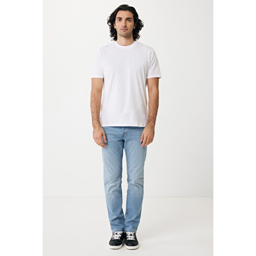 Iqoniq Sierra Lightweight T-Shirt Aus Recycelter Baumwolle , weiß, 30% recycelte und 70% biologische Baumwolle, XXL, 79,00cm x 1,00cm (Länge x Höhe), Bild 9