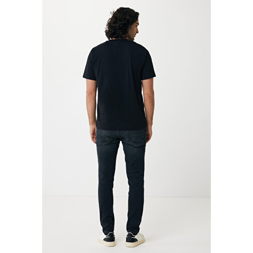 Iqoniq Sierra Lightweight T-Shirt Aus Recycelter Baumwolle , schwarz, 30% recycelte und 70% biologische Baumwolle, XXL, 79,00cm x 1,00cm (Länge x Höhe), Bild 4