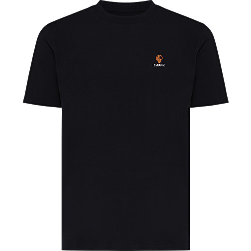 Iqoniq Sierra Lightweight T-Shirt Aus Recycelter Baumwolle , schwarz, 30% recycelte und 70% biologische Baumwolle, XS, 65,00cm x 1,00cm (Länge x Höhe), Bild 7