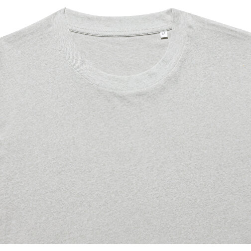 Iqoniq Kakadu Relaxed T-Shirt Aus Recycelter Baumwolle , heather grey, 50% recycelte und 50% biologische Baumwolle, M, 75,00cm x 1,00cm (Länge x Höhe), Bild 3