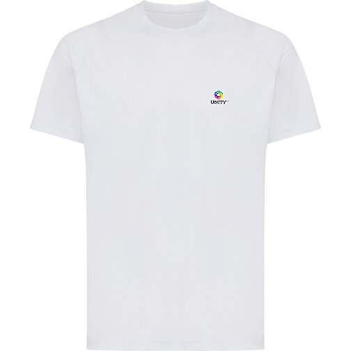 Iqoniq Tikal Sport Quick-Dry T-Shirt Aus Rec. Polyester , Hellgrau, 100% recyceltes Polyester, M, 72,00cm x 0,50cm (Länge x Höhe), Bild 3