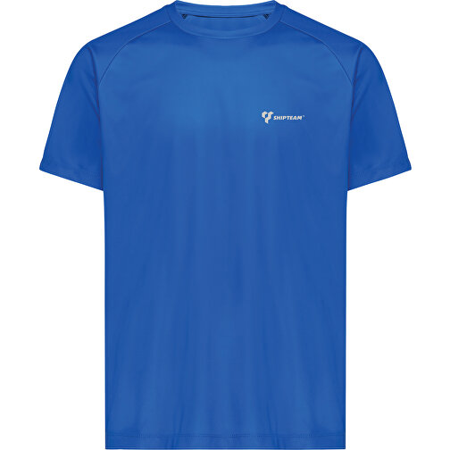 Iqoniq Tikal Sport Quick-Dry T-Shirt Aus Rec. Polyester , Königsblau, 100% recyceltes Polyester, XXXL, 80,00cm x 0,50cm (Länge x Höhe), Bild 12