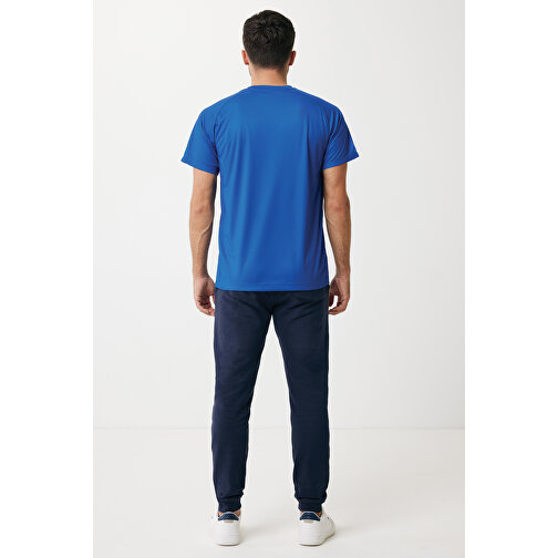 Iqoniq Tikal Sport Quick-Dry T-Shirt Aus Rec. Polyester , Königsblau, 100% recyceltes Polyester, XXL, 78,00cm x 0,50cm (Länge x Höhe), Bild 8