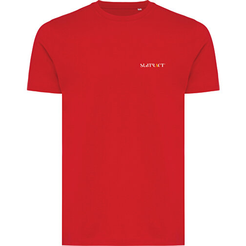 Iqoniq Bryce T-Shirt Aus Recycelter Baumwolle , rot, 50% recycelte und 50% biologische Baumwolle, XXL, 78,00cm x 1,00cm (Länge x Höhe), Bild 3