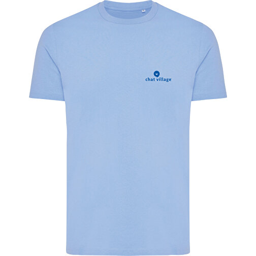 Iqoniq Bryce T-Shirt Aus Recycelter Baumwolle , sky blue, 50% recycelte und 50% biologische Baumwolle, XXXL, 80,00cm x 0,50cm (Länge x Höhe), Bild 4