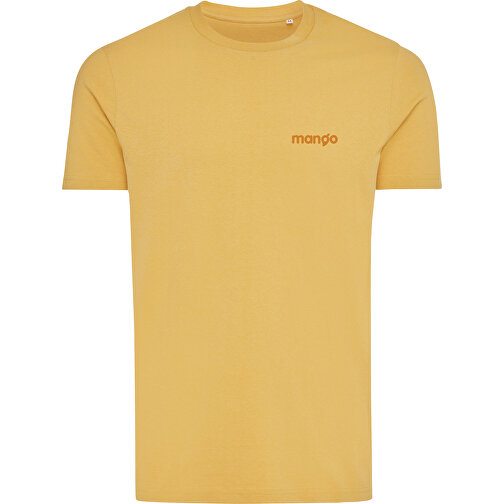 Iqoniq Bryce T-Shirt Aus Recycelter Baumwolle , ochre yellow, 50% recycelte und 50% biologische Baumwolle, XXXL, 80,00cm x 0,50cm (Länge x Höhe), Bild 4