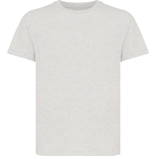 Iqoniq Koli Kids T-Shirt Aus Recycelter Baumwolle , ungefärbte helles Grau, 30% recycelte und 70% biologische Baumwolle, 11-12, 60,00cm x 0,50cm (Länge x Höhe), Bild 1