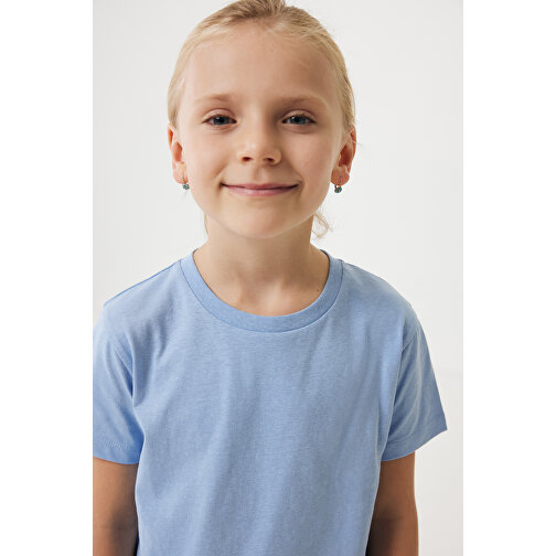 Iqoniq Koli Kids T-Shirt Aus Recycelter Baumwolle , sky blue, 30% recycelte und 70% biologische Baumwolle, 11-12, 60,00cm x 0,50cm (Länge x Höhe), Bild 7