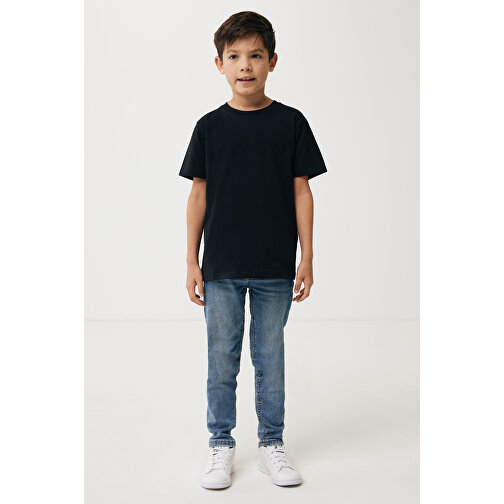 Iqoniq Koli Kids T-Shirt Aus Recycelter Baumwolle , schwarz, 30% recycelte und 70% biologische Baumwolle, 56, 46,00cm x 0,50cm (Länge x Höhe), Bild 5