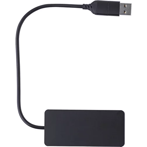 Hub USB en aluminium recyclé Layton, Image 1