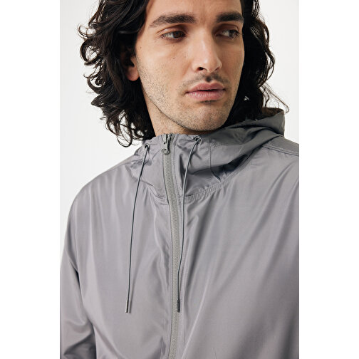 Iqoniq Logan Lightweight Jacke Aus Recyceltem Polyestergrau , Silbergrau, 100% recyceltes Polyester, M, 72,00cm x 0,50cm (Länge x Höhe), Bild 13